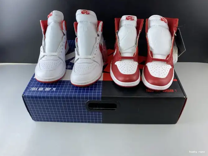 Rep Husky Pack Ship New High Beginnings & CT6252-900 Jordan Retro Nike Air 1 0523